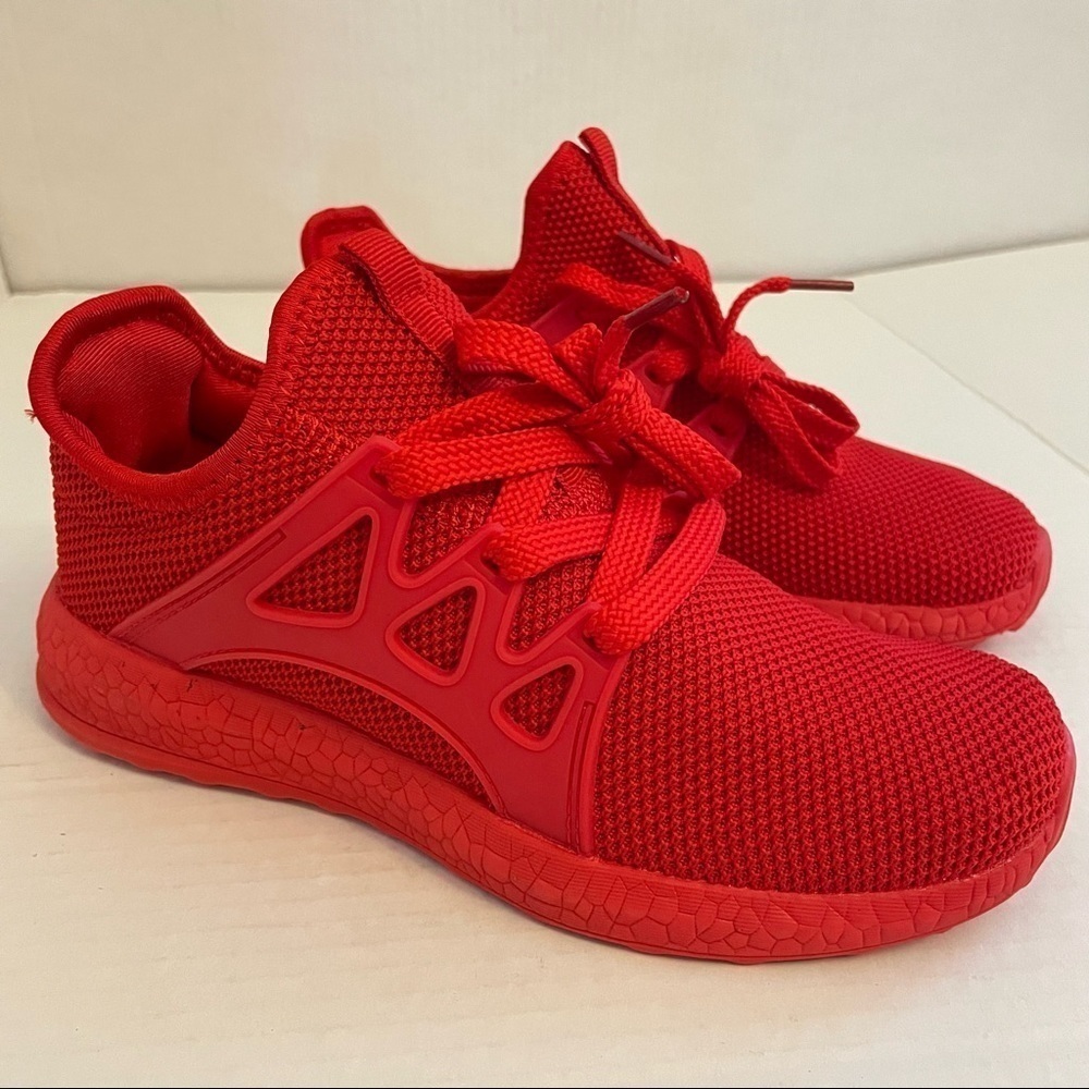 Kids Athletic Walking Running Tennis Shoes Fashion Sneaker Sz 4.5